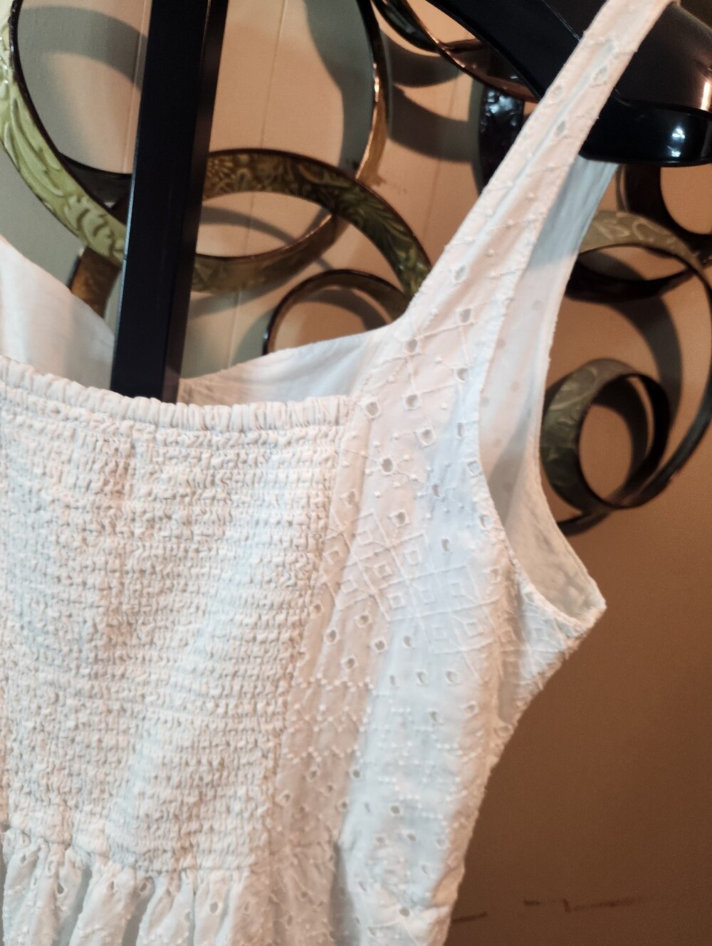 Old Navy White Cotton Sundress - Picture 8 of 12